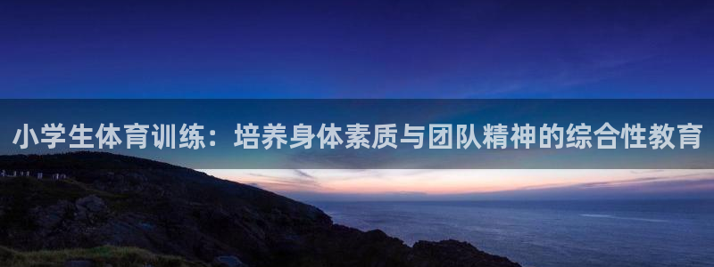公海赌赌船官网下载平台APP：小学生体育训练：培养身
