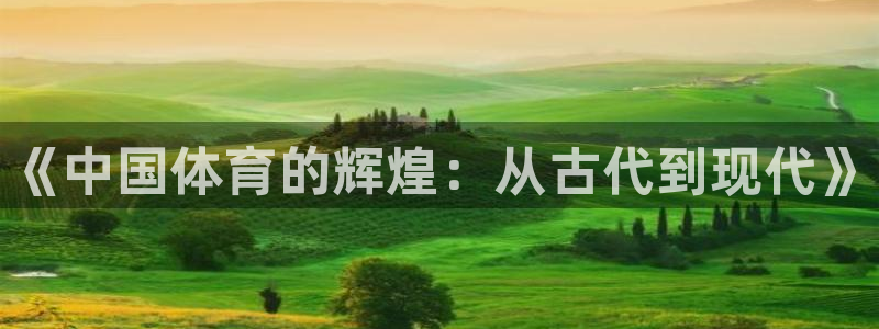 公海赌赌船官网下载平台注册流程图：《中国体育的辉煌：从古代到