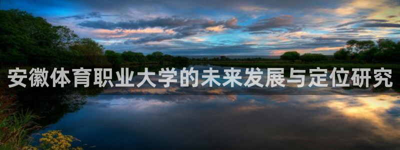 公海赌赌船官方集团官网：安徽体育职业大学的未来发展与定位研究