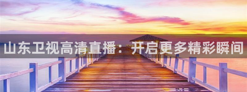 919直播看球下载：山东卫视高清直播：开启更多精彩瞬间